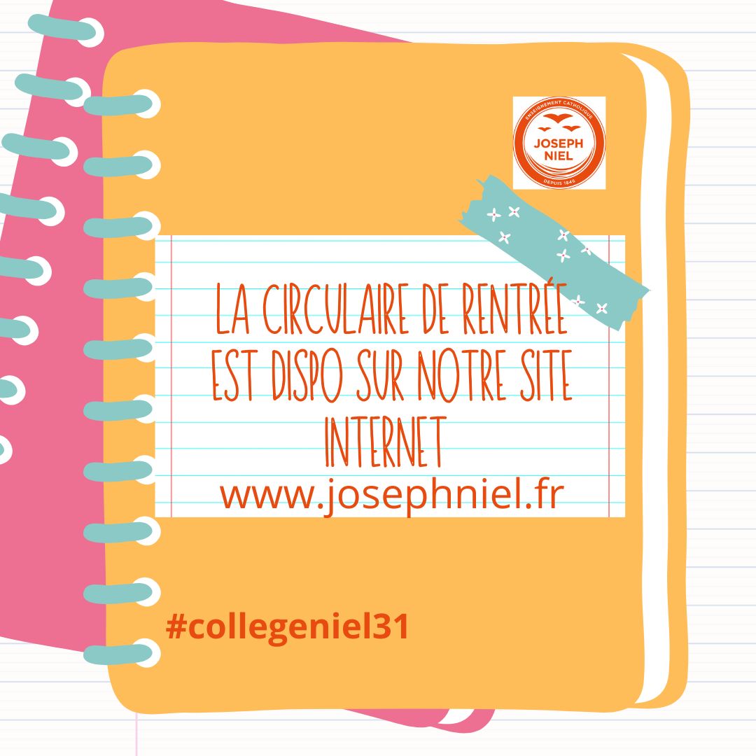 Circulaire de rentrée 2025