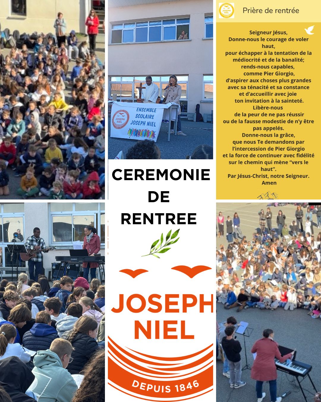 Cérémonie de rentrée