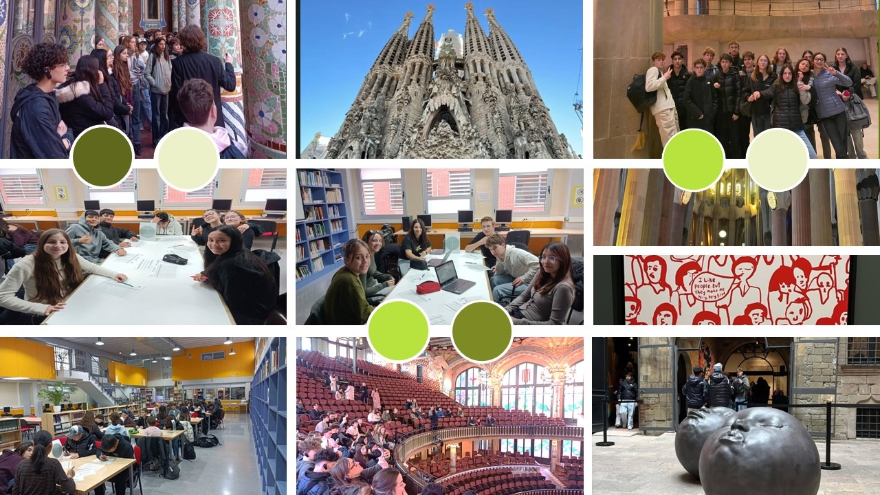Voyage à Barcelone : immersion linguistique culturelle pour nos élèves hispanistes de 3ᵉ 🌞