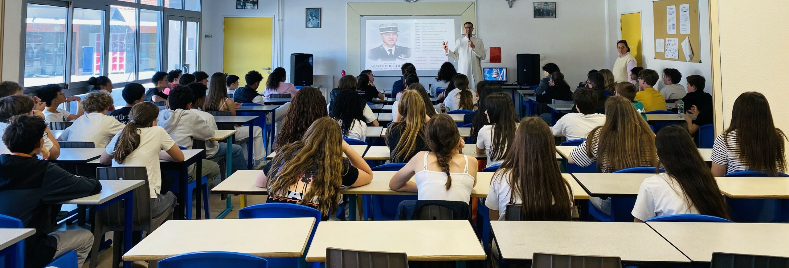 🎤 Conférence – Témoignage pour nos élèves de 4ème 