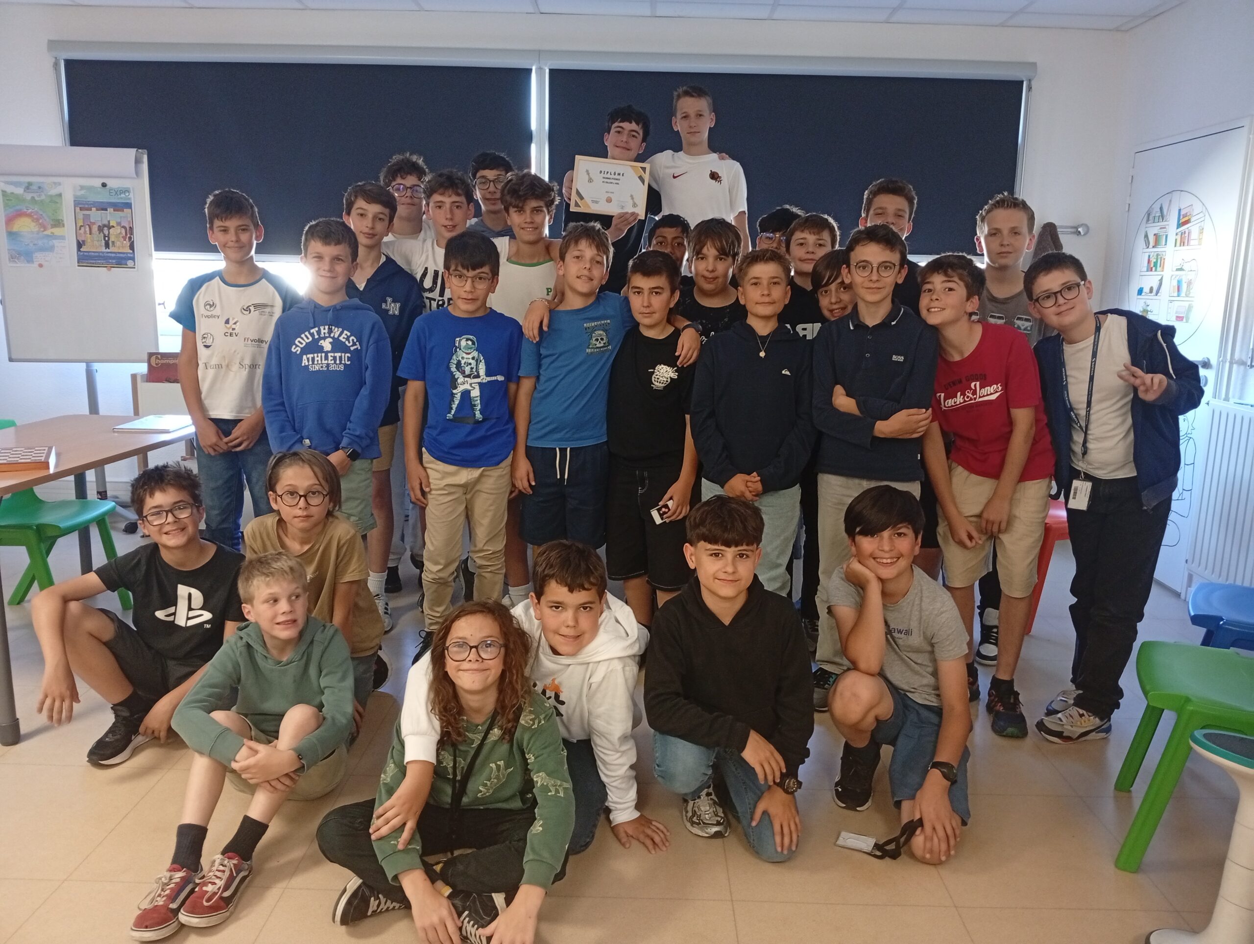 ♟️ Une belle finale pour notre tournoi d&rsquo;échecs ! ♟️